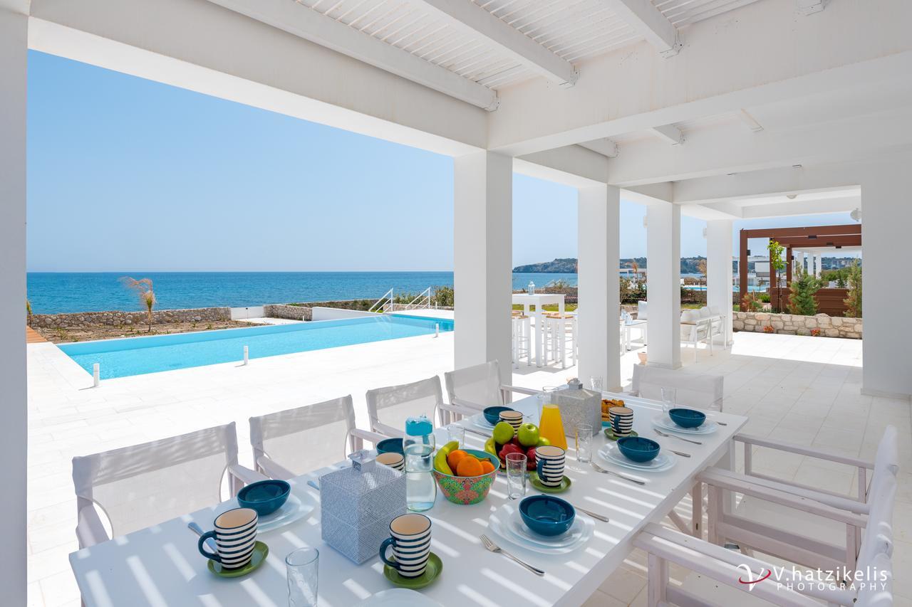 Maria & Nada Beachfront Villas Kolymbia Exterior foto