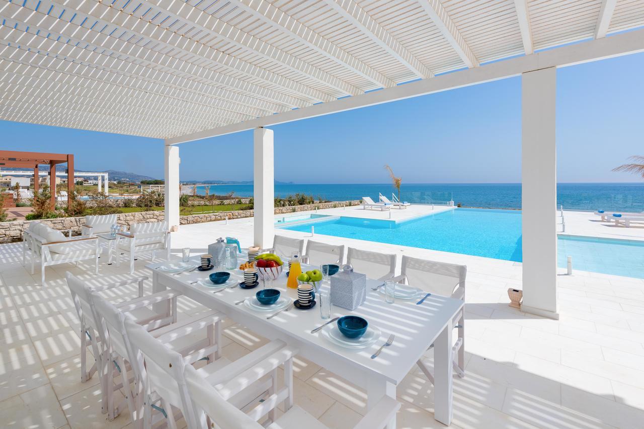 Maria & Nada Beachfront Villas Kolymbia Exterior foto