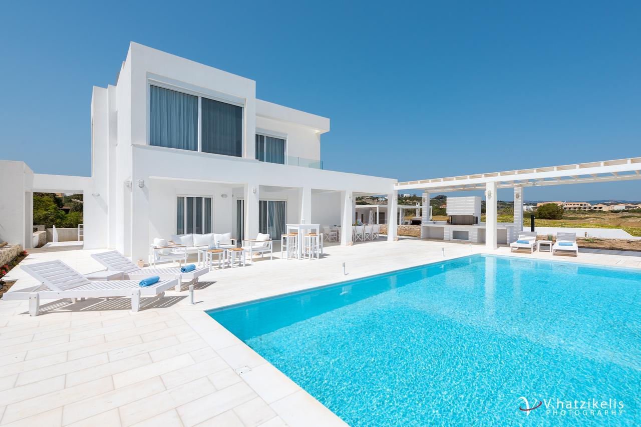 Maria & Nada Beachfront Villas Kolymbia Exterior foto