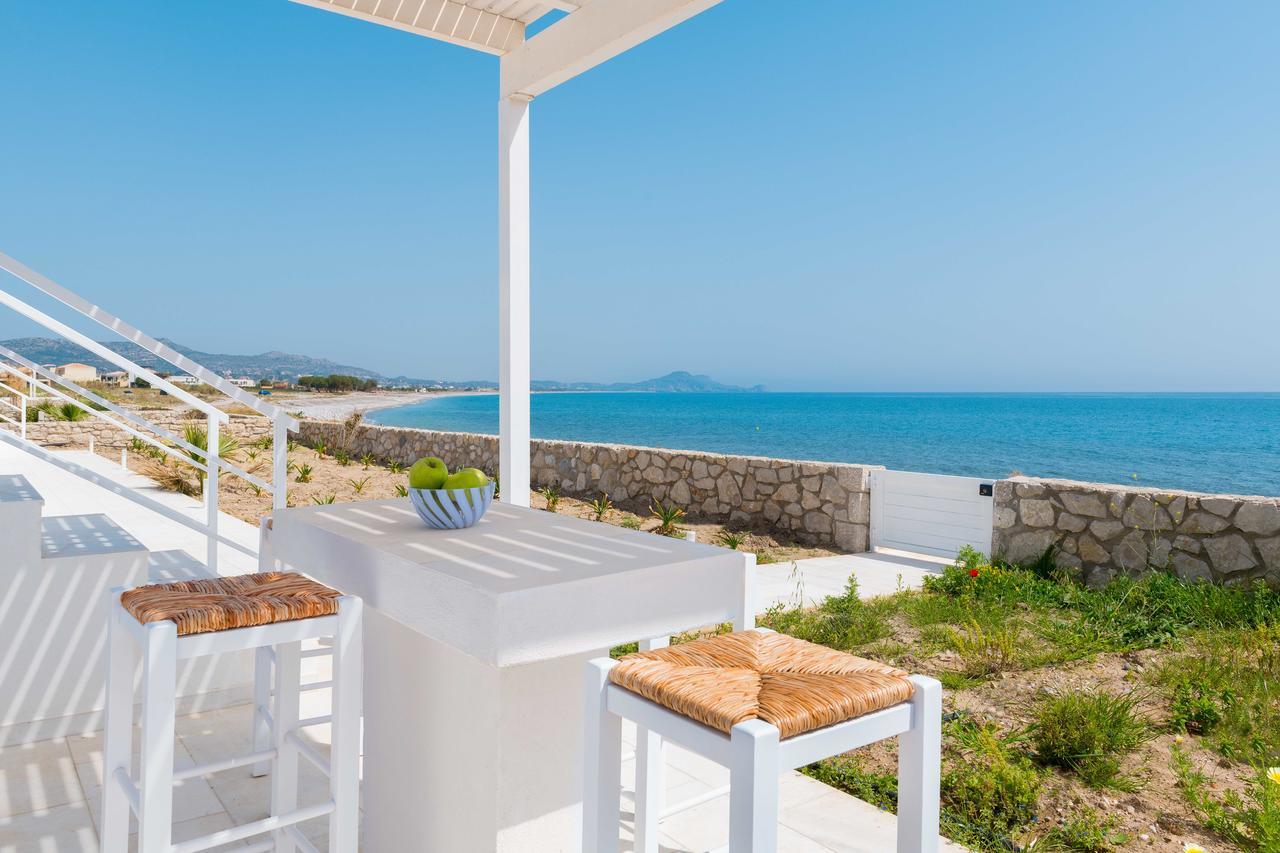 Maria & Nada Beachfront Villas Kolymbia Exterior foto